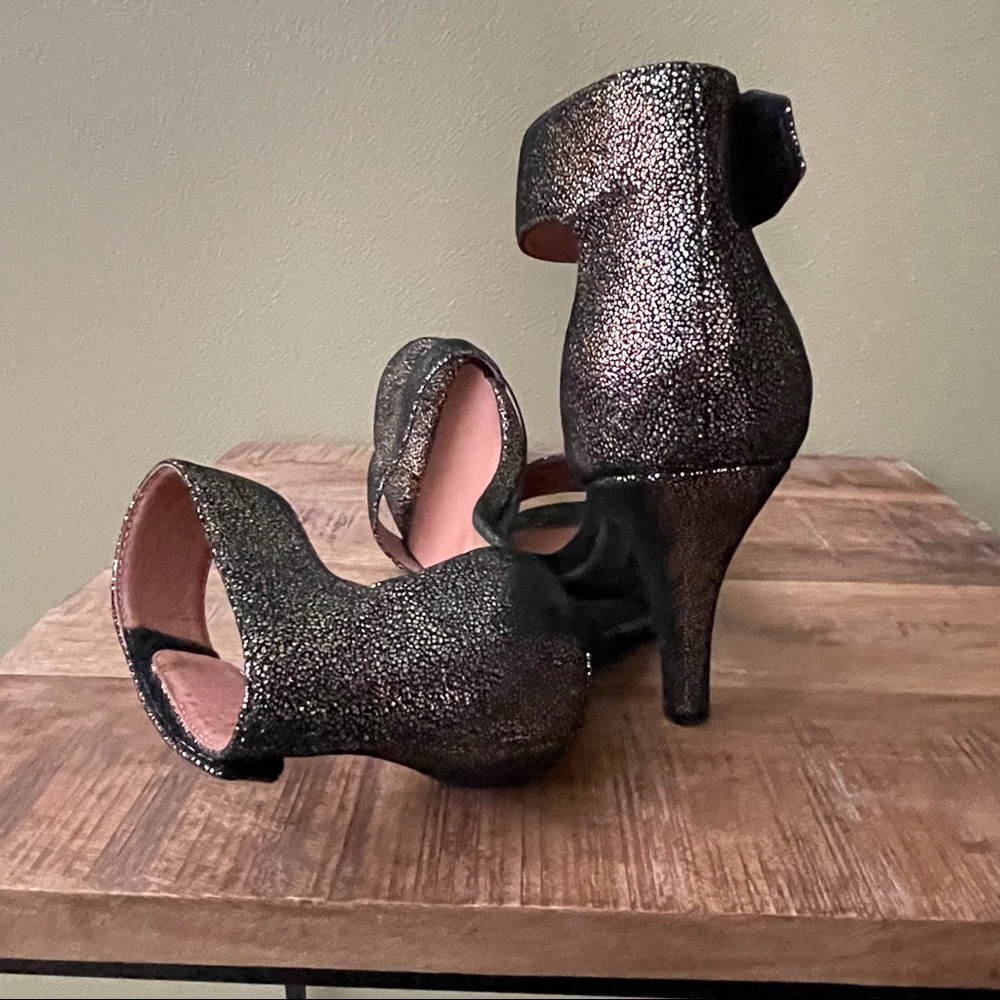 Jeffrey Campbell Metallic Stiletto Heels - Picture 3 of 5